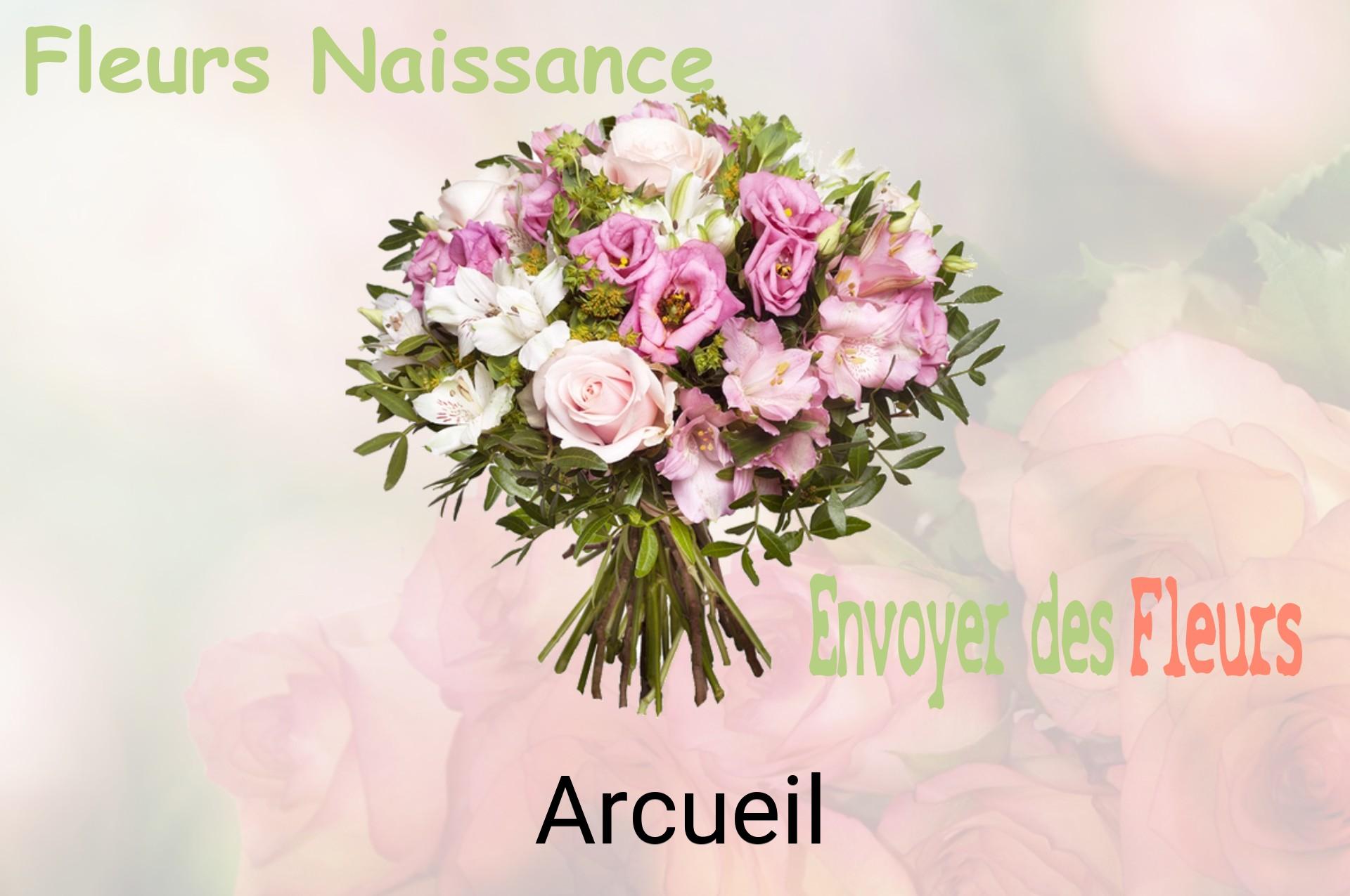 Bouquet de fleurs de naissance livré à Arcueil